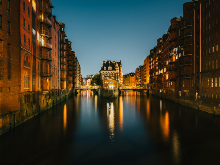 Wasserschloss in der Speicherstadt, Hamburg